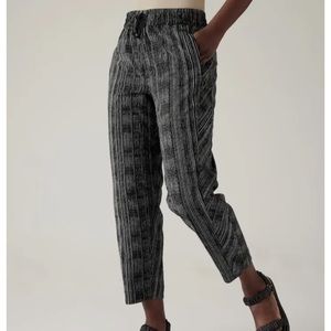 Athleta arrival pant in Amara Stripe